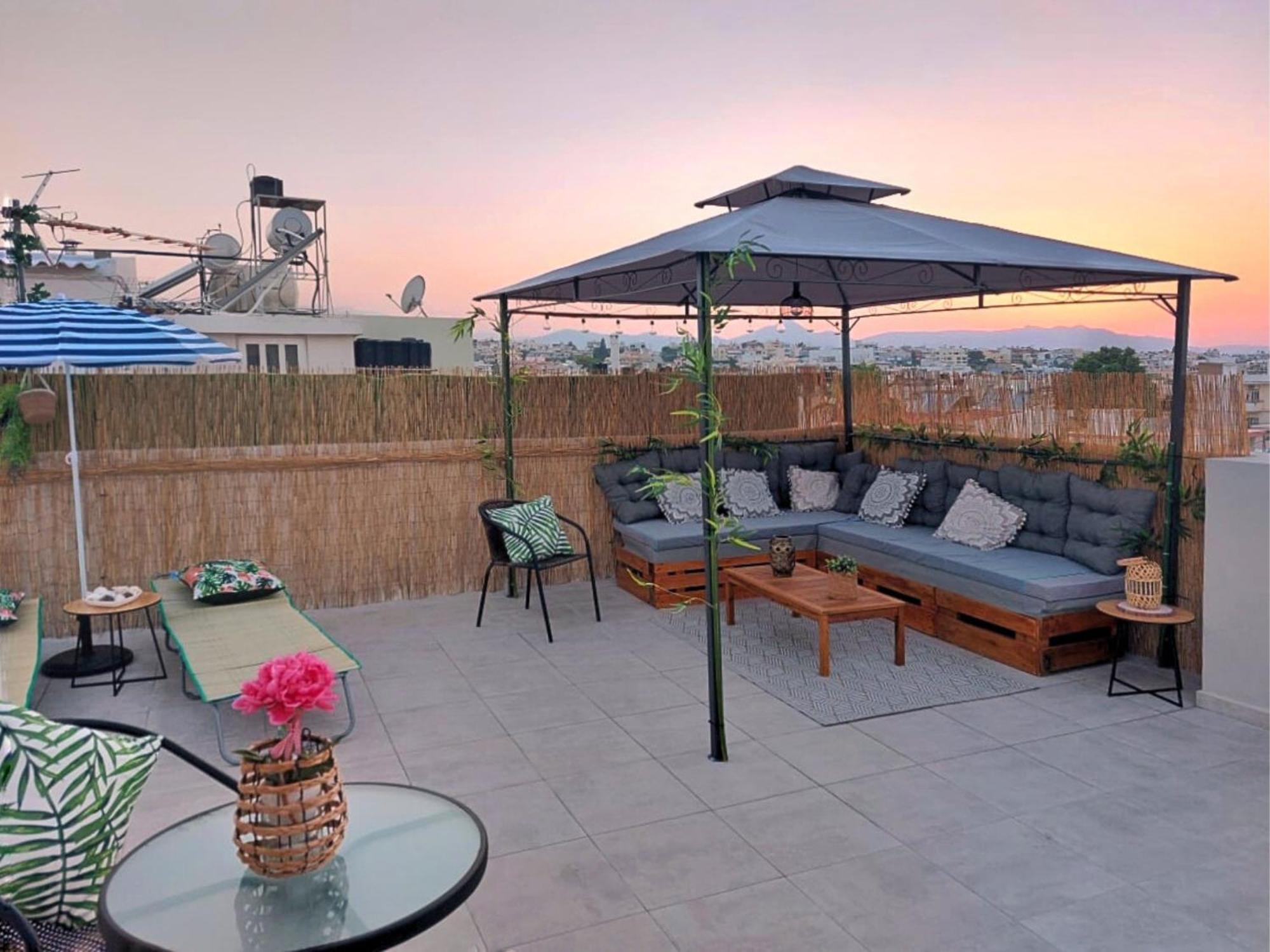 Holiday House Heraklion & Roof Garden מראה חיצוני תמונה