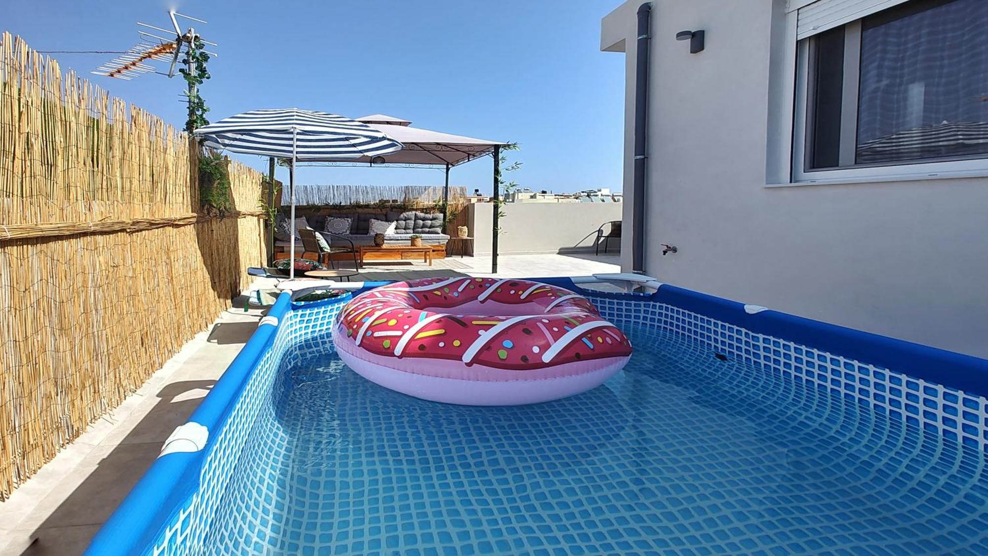 Holiday House Heraklion & Roof Garden מראה חיצוני תמונה